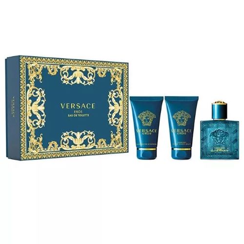 Eros Men 3Pc Gift Set for Men by Versace