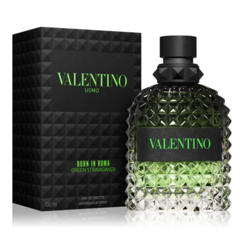 Valentino Uomo Born In Roma Green Stravaganza 100ml EDT for Men by Valentino