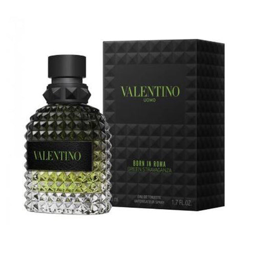 Valentino Uomo Born In Roma Green Stravaganza 50ml EDT for Men by Valentino